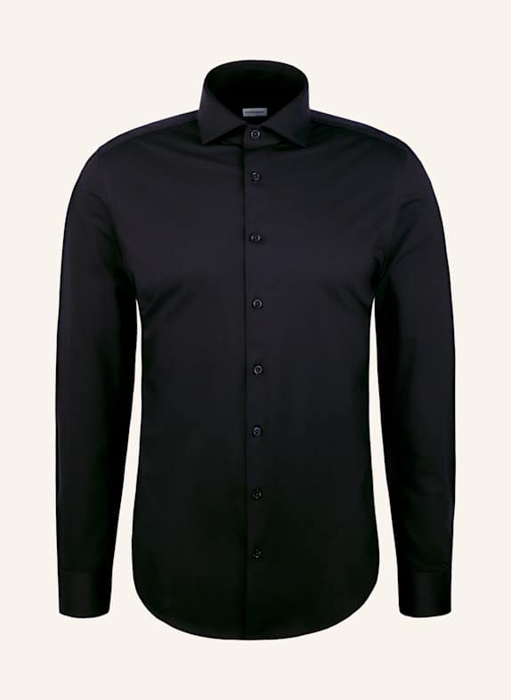 seidensticker Jerseyhemd Regular Fit SCHWARZ