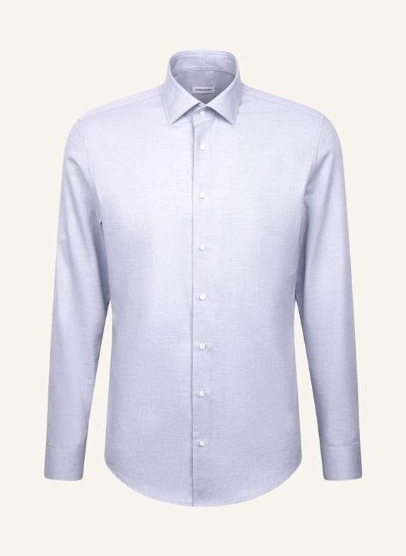 seidensticker Flanellhemd Shaped Fit BLAU