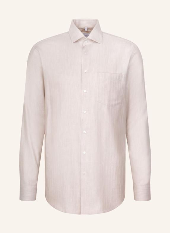 seidensticker Flanellhemd Regular Fit BEIGE