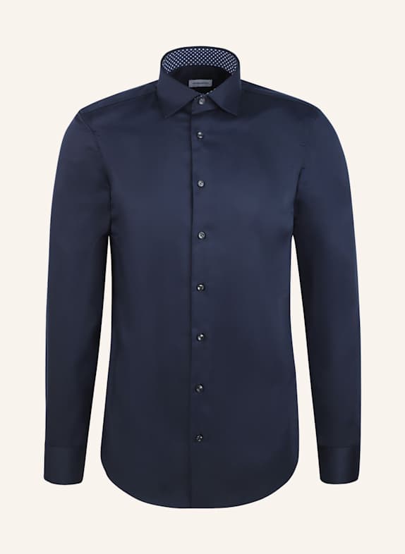 seidensticker Business Hemd Shaped Fit DUNKELBLAU