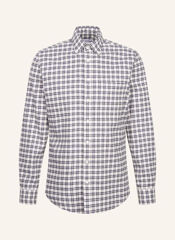 seidensticker Flanellhemd Slim Fit GRAU