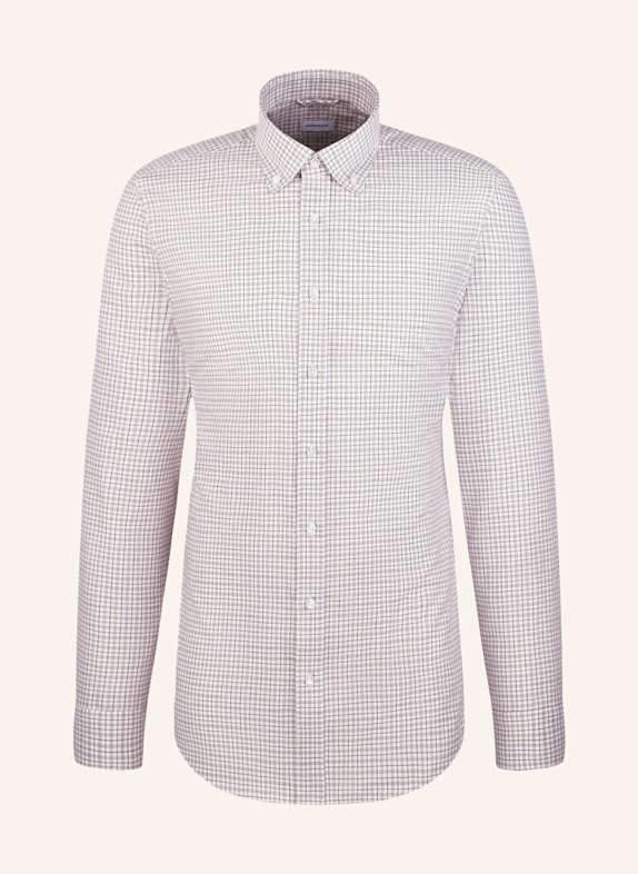 seidensticker Flanellhemd Slim Fit BEIGE