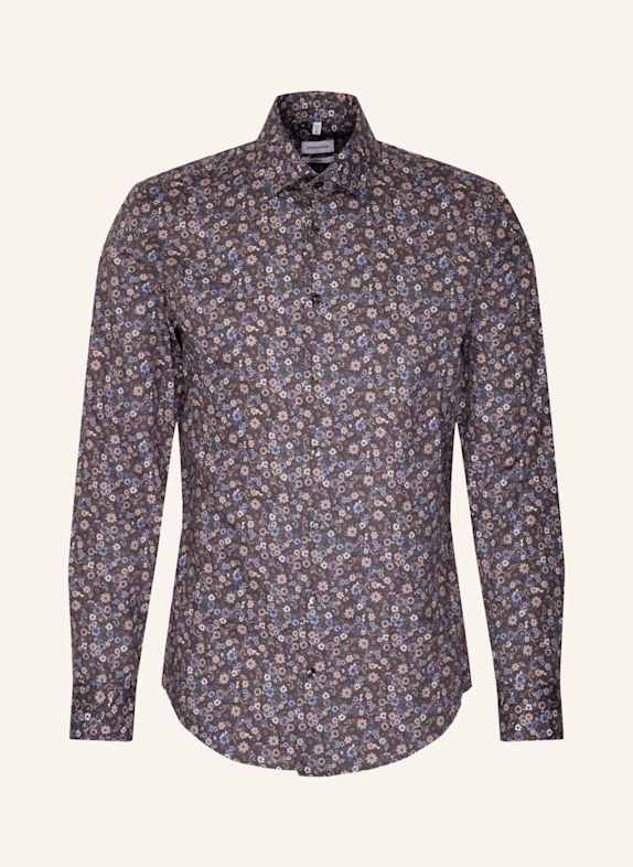 seidensticker Business Hemd Slim Fit BRAUN