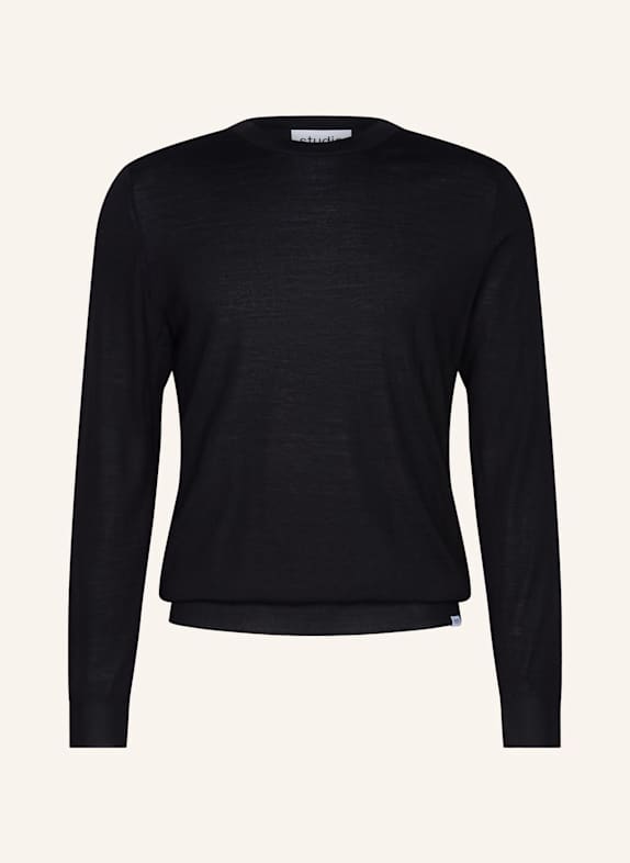 studio seidensticker , Pullover Regular Fit SCHWARZ