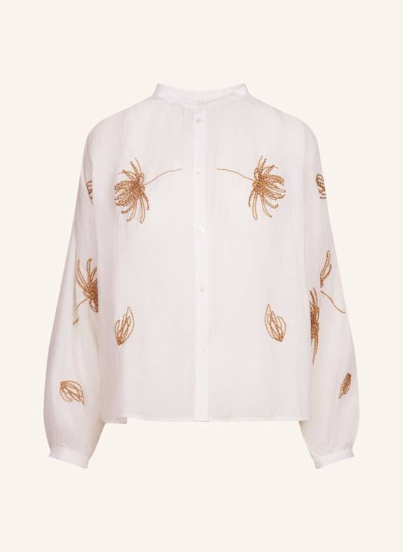 seidensticker Stehkragenbluse ECRU