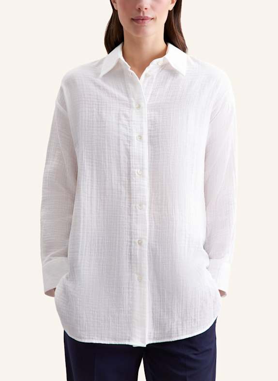 seidensticker Lange blouse, oversized blouse ECRU