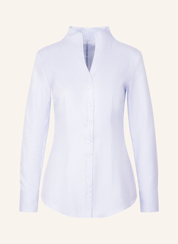 seidensticker Kelchkragenbluse HELLBLAU