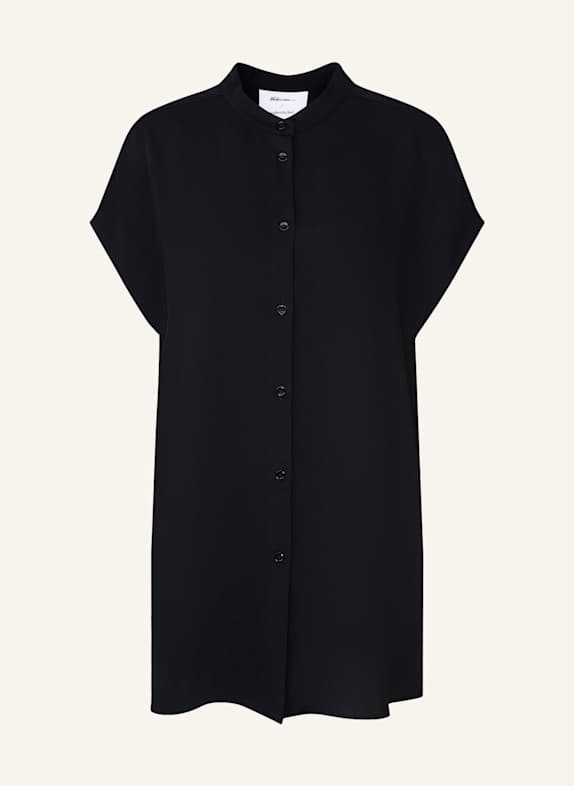 seidensticker Stehkragenbluse SCHWARZ