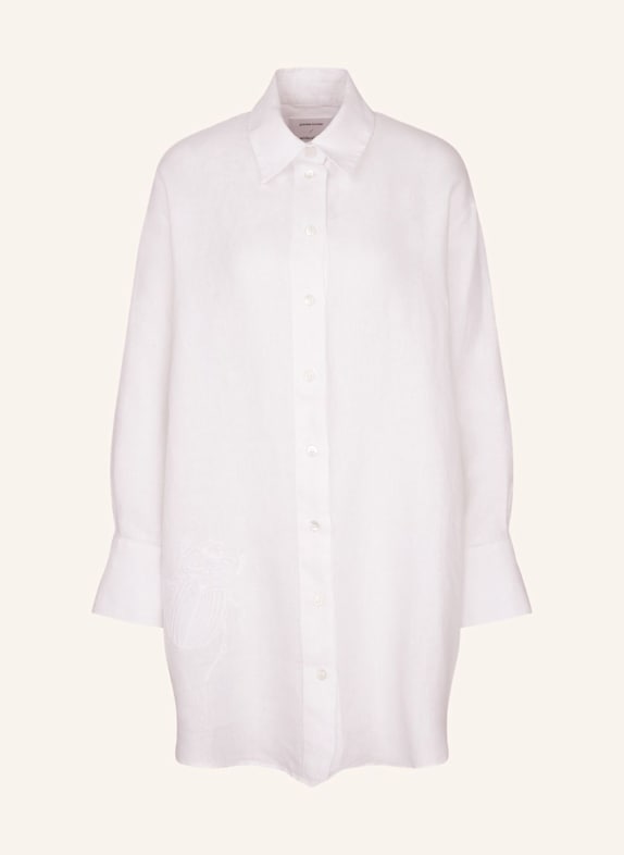 seidensticker Hemdbluse, Longbluse WEISS