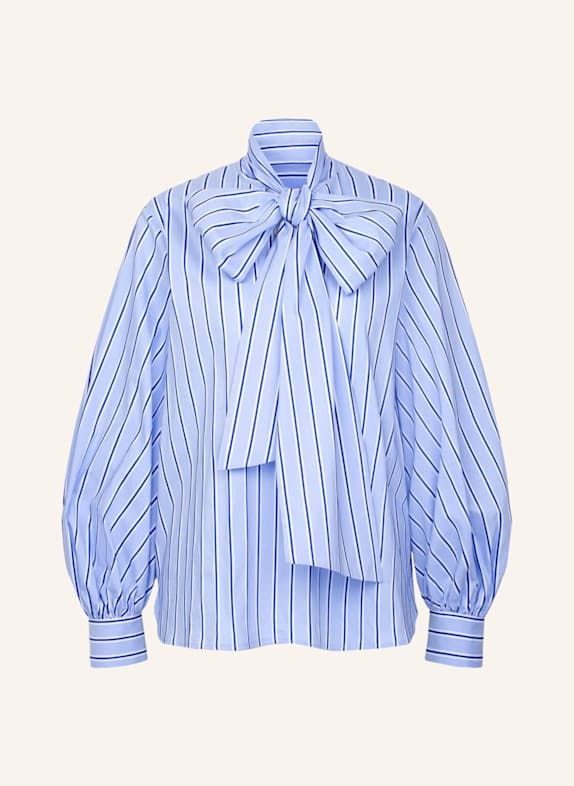 seidensticker Schluppenbluse HELLBLAU