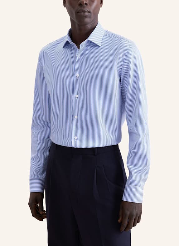 seidensticker Business Hemd Shaped Fit BLAU