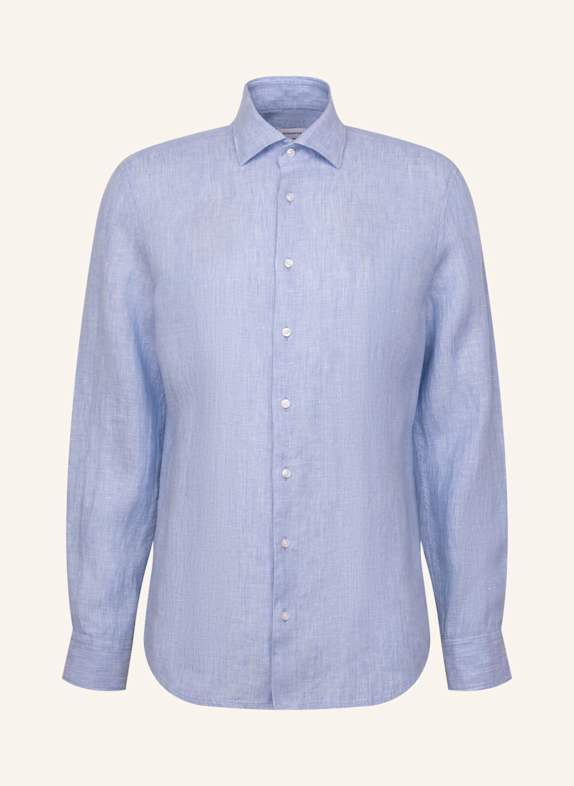 seidensticker Leinenhemd Slim Fit BLAU