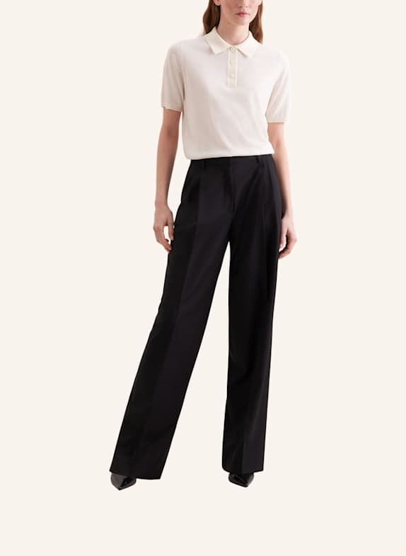 seidensticker Stoffen broek ZWART