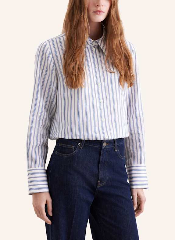 seidensticker overhemdblouse BLAUW