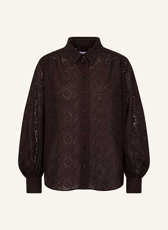 seidensticker Hemdbluse BRAUN