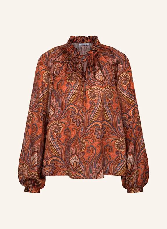 seidensticker Rüschenbluse ORANGE