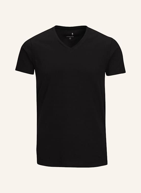 seidensticker T-Shirt Slim Fit SCHWARZ