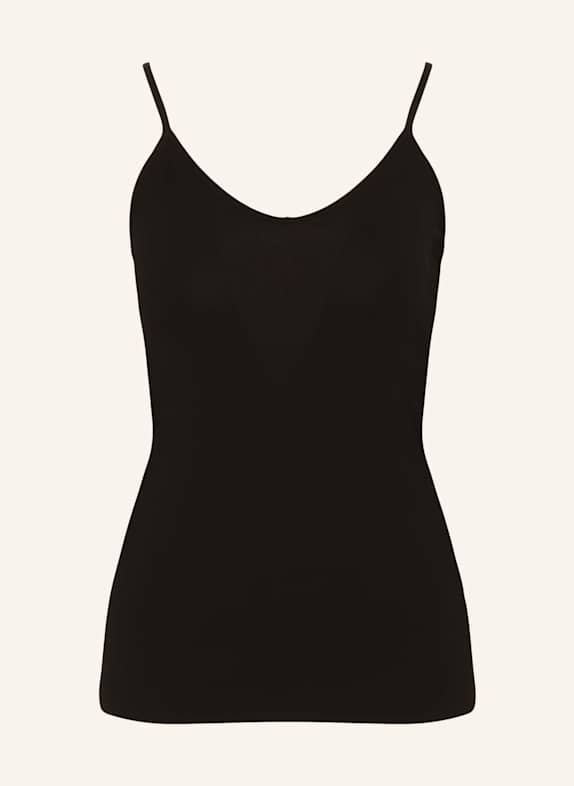 seidensticker Top, T-Shirt SCHWARZ