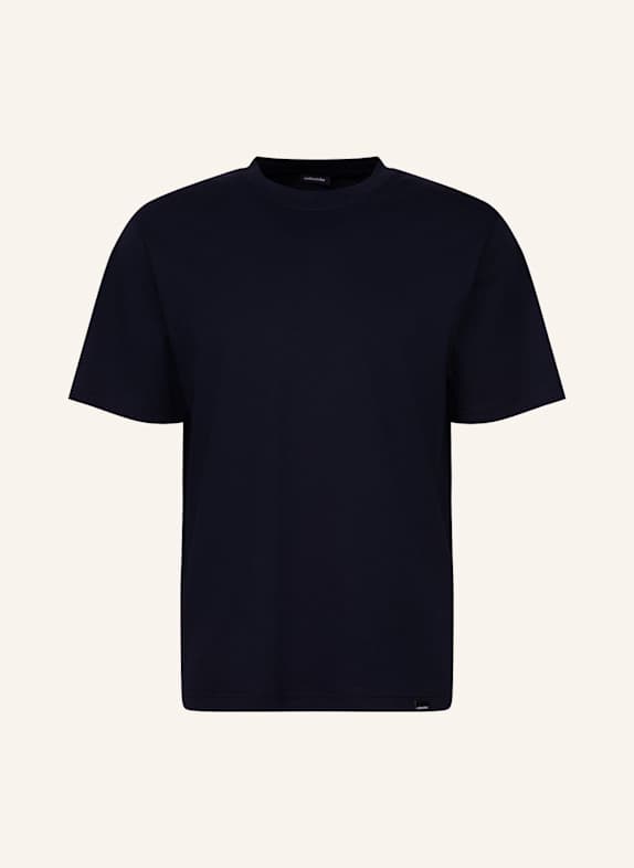 seidensticker T-Shirt Regular Fit DUNKELBLAU