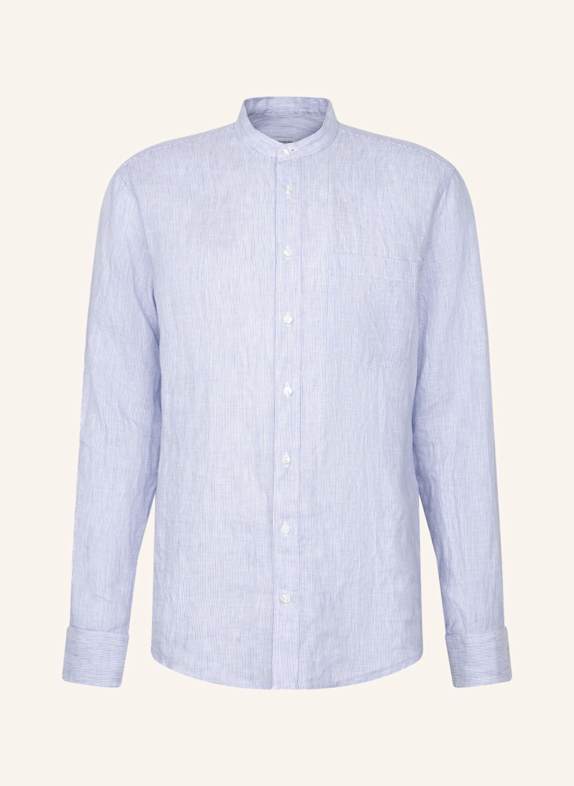seidensticker Leinenhemd Regular Fit BLAU