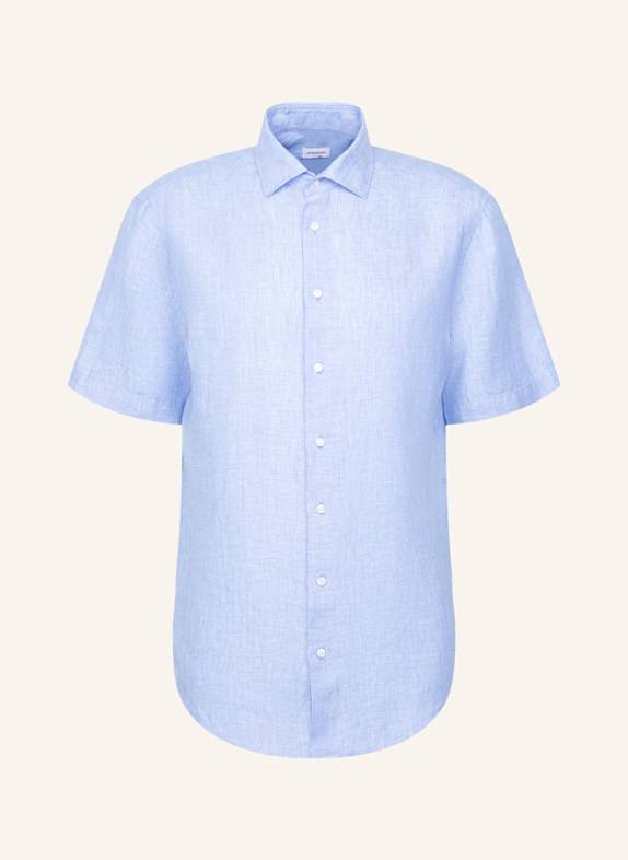 seidensticker Leinenhemd Regular Fit BLAU