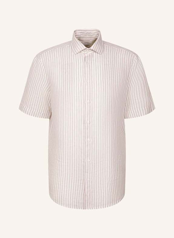 seidensticker Leinenhemd Regular Fit BEIGE