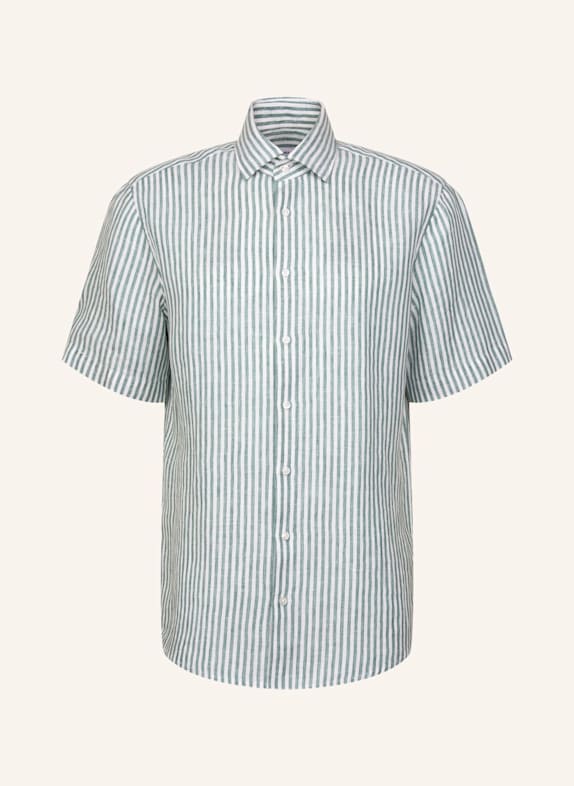 seidensticker Leinenhemd Regular Fit TÜRKIS