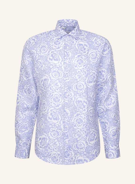 seidensticker Leinenhemd Regular Fit HELLBLAU