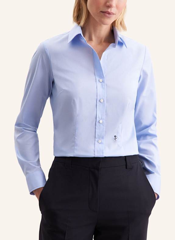 seidensticker overhemdblouse LICHTBLAUW