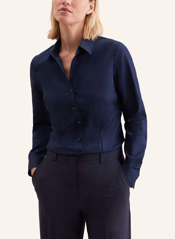 seidensticker overhemdblouse DONKERBLAUW