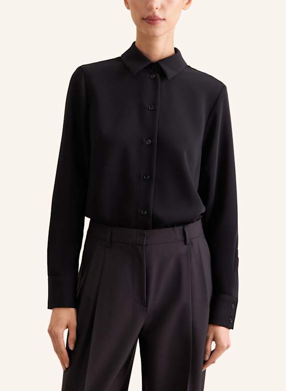 seidensticker overhemdblouse ZWART