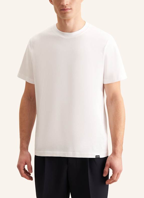 seidensticker T-shirt met normale pasvorm WIT