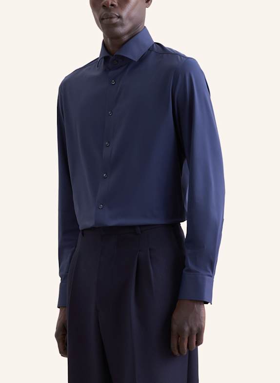 seidensticker Performance-overhemd X-Slim Fit DONKERBLAUW