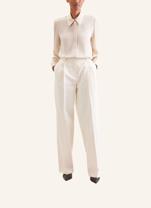 seidensticker stoffen broek WIT