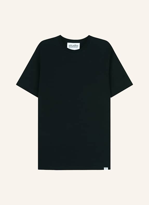 studio seidensticker T-Shirt Regular Fit SCHWARZ