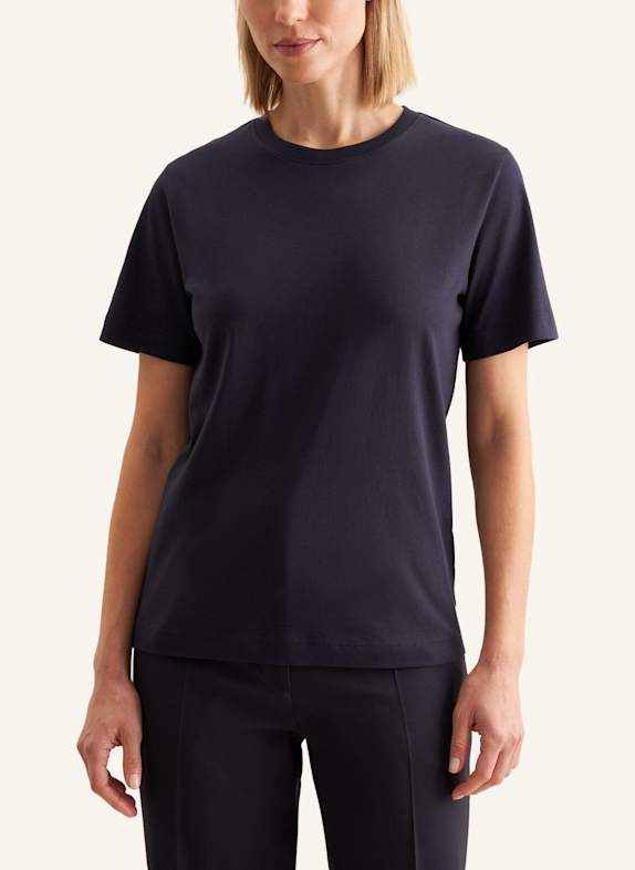 seidensticker T-shirt DONKERBLAUW