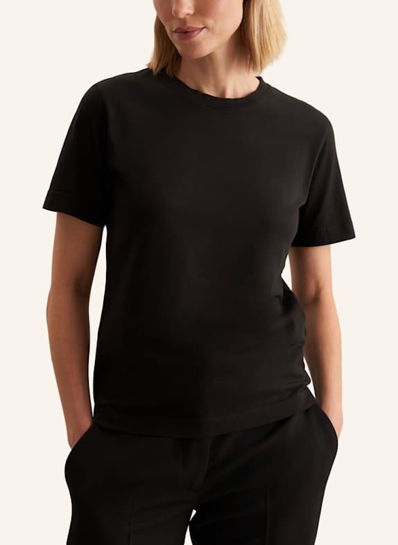 seidensticker T-shirt ZWART