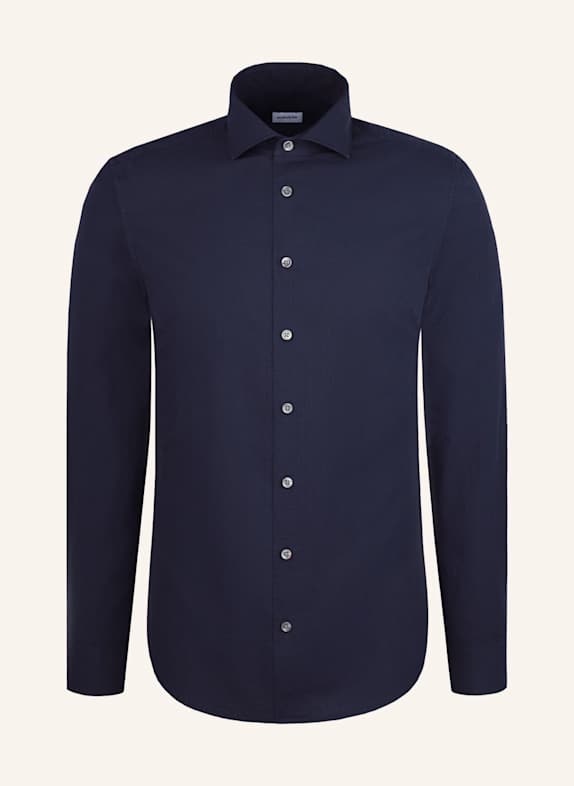 seidensticker Casual Hemd Slim Fit DUNKELBLAU