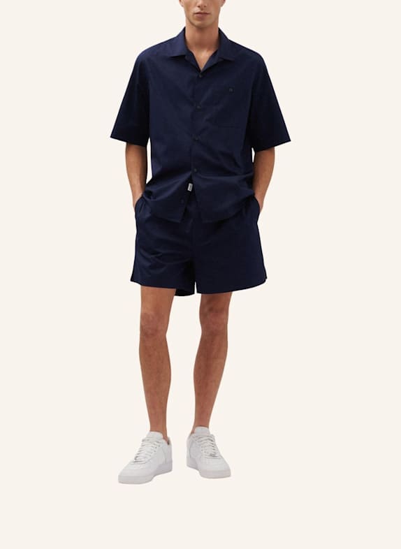 studio seidensticker Resort-overhemd, casual overhemd met regular fit DONKERBLAUW