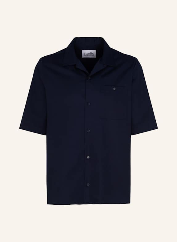 studio seidensticker Resort Hemd, Casual Hemd Regular Fit DUNKELBLAU