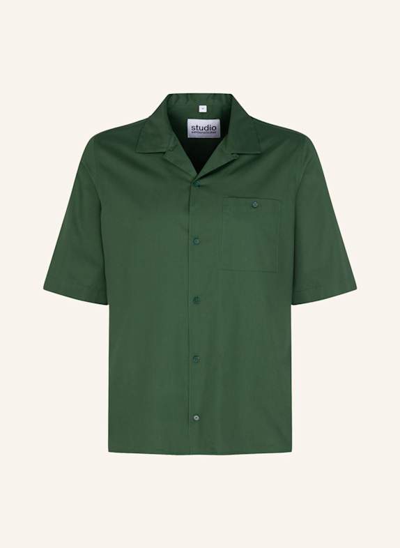 studio seidensticker Resort-overhemd, casual overhemd met normale pasvorm GROEN