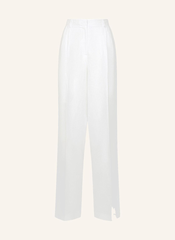 seidensticker stoffen broek WIT