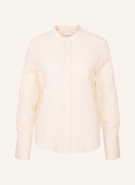 seidensticker Blouse met opstaande kraag GEEL