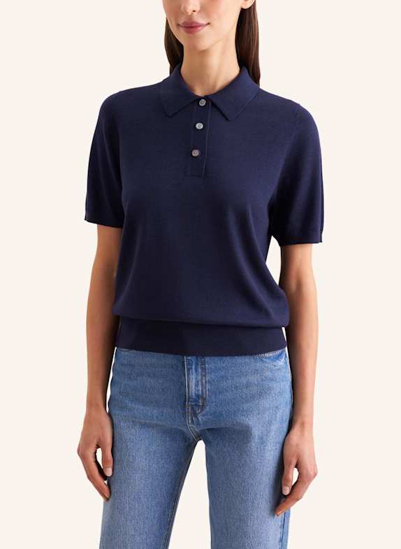 seidensticker Trui, polo DONKERBLAUW