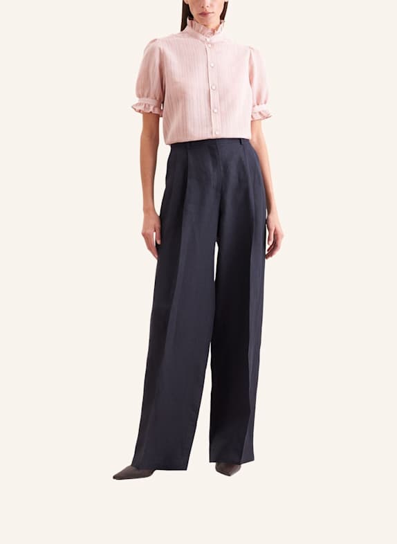 seidensticker stoffen broek ZWART