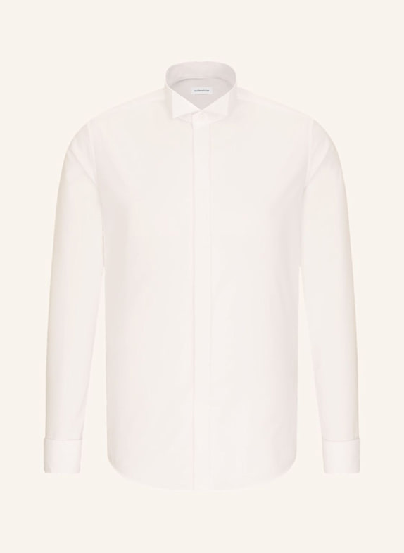 seidensticker Slim-fit tuxedo shirt with turn-back cuffs WHITE