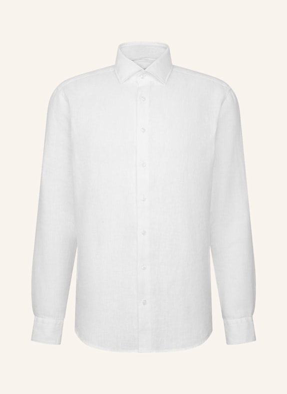 seidensticker Leinenhemd Regular Fit WEISS