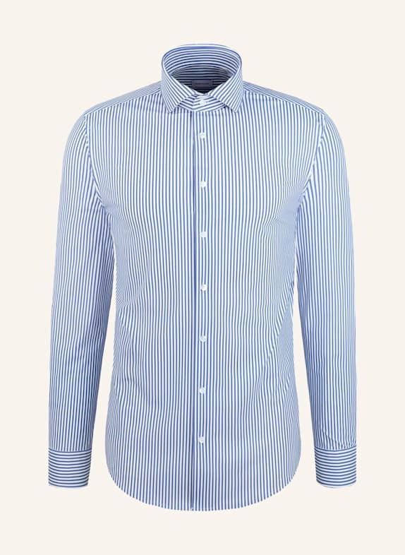 seidensticker Overhemd met slanke pasvorm BLAUW