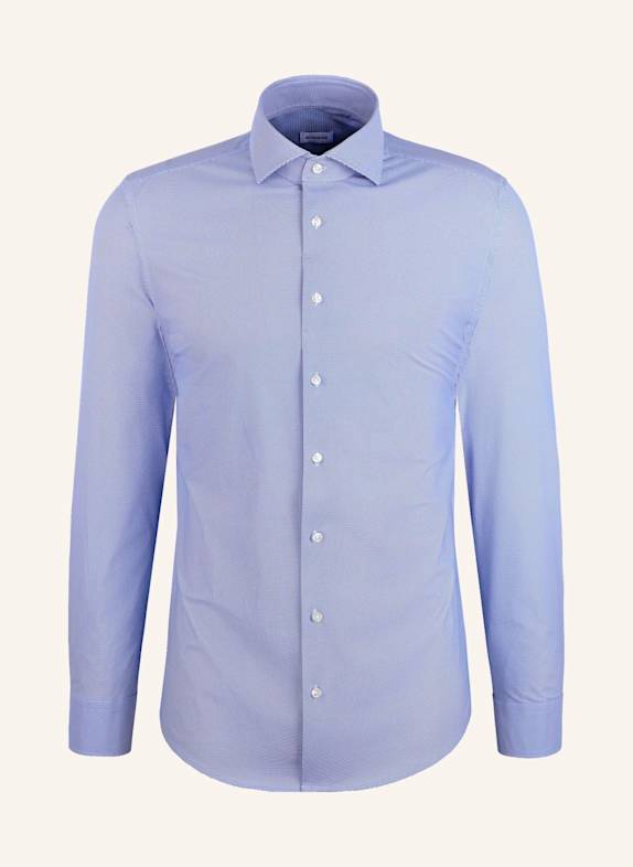 seidensticker Overhemd met slanke pasvorm BLAUW