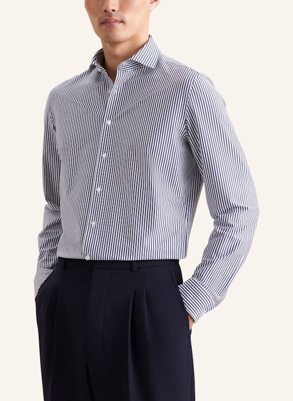 seidensticker Jerseyoverhemd, slim fit GRIJS